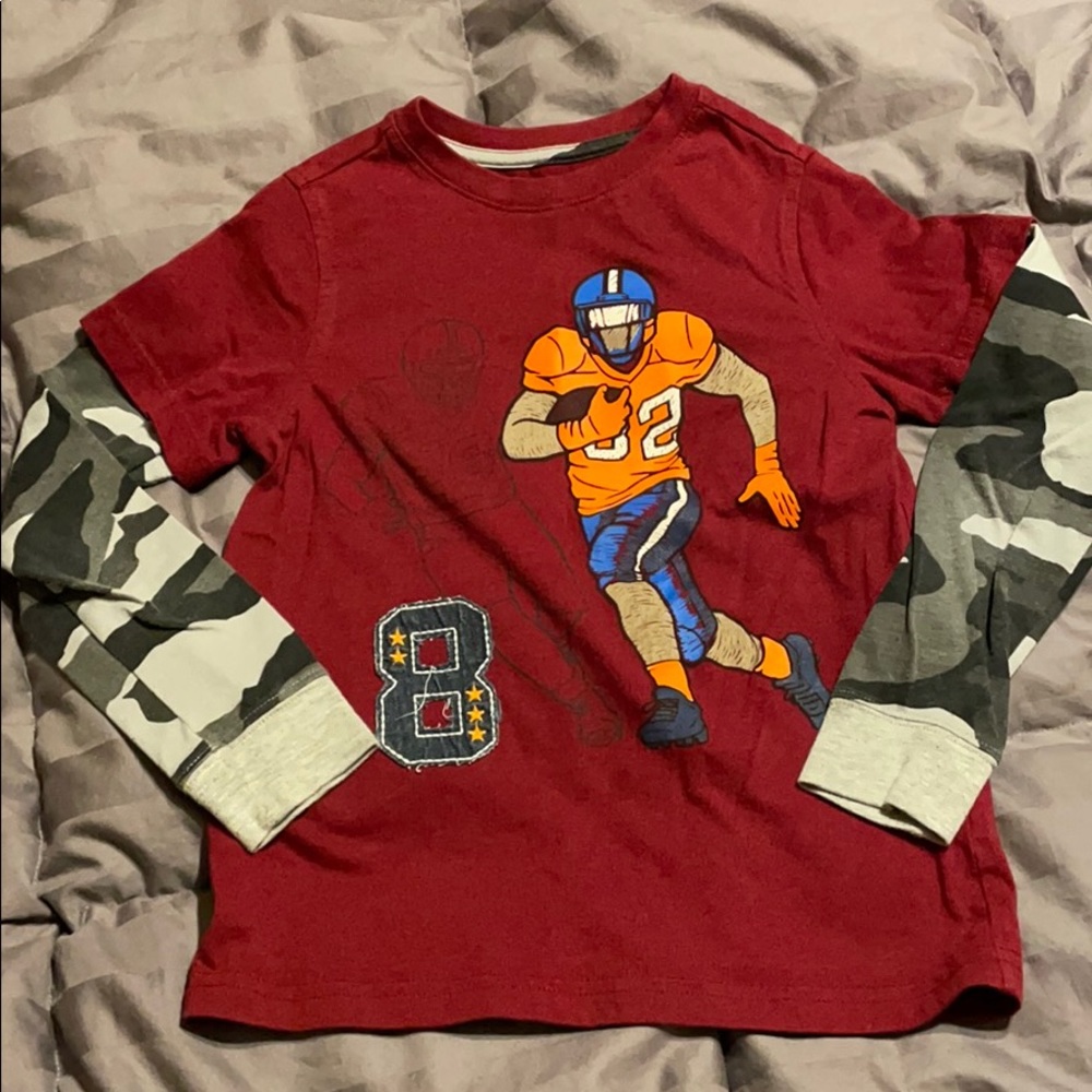 Boys Graphic Long Sleeve Top